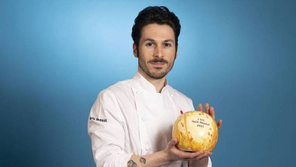 El cocinero berciano Samuel Naveira.