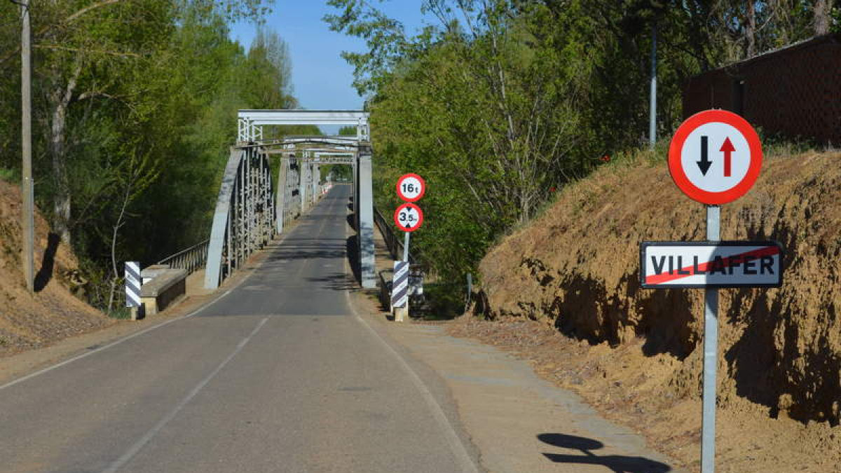 Puente de Villafer, en una imagen de archivo.  DL