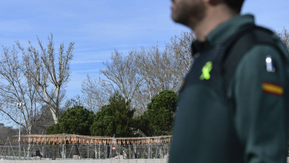 Un agente de la Guardia Civil.