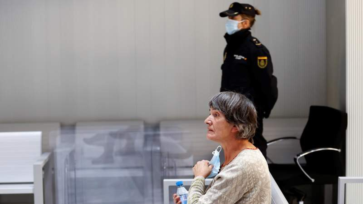 Anboto, durante su juicio en la Audiencia Nacional.  CHEMA MOYA