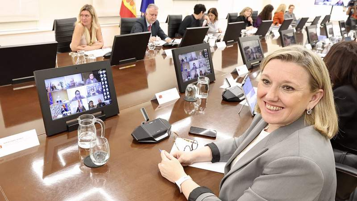 La consejera de Familia de la Junta, Isabel Blanco