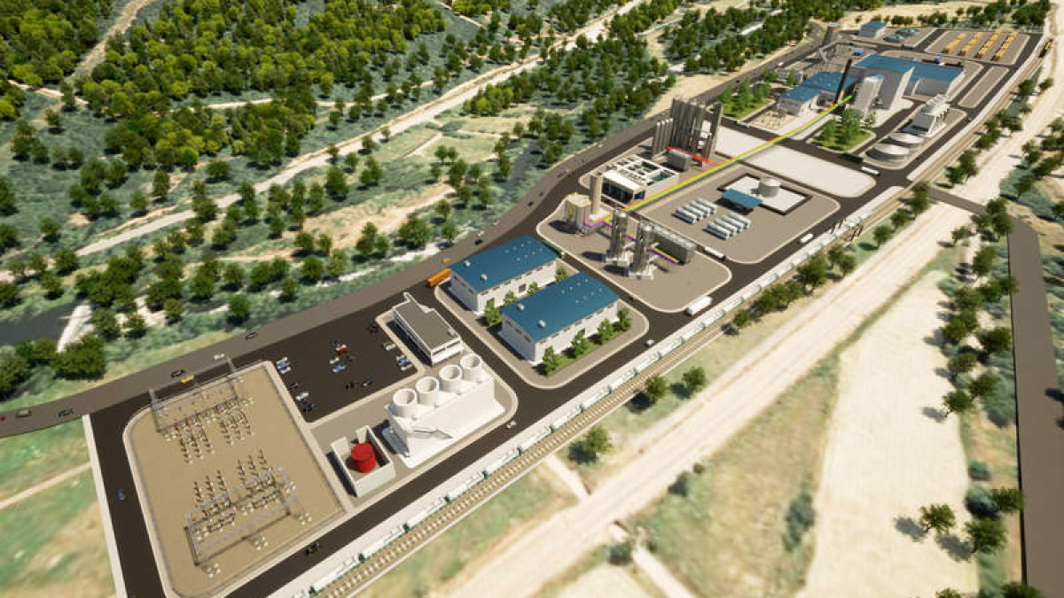 Recreación de La Robla Green en el nuevo polígono de El Crisín.  DL