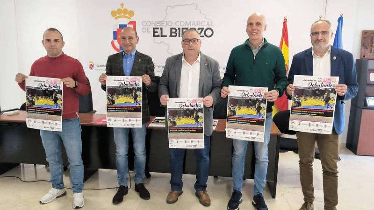 Acto de presentación de la IV edición de las Jornadas de Debutantes.  CONSEJO COMARCAL DE EL BIERZO