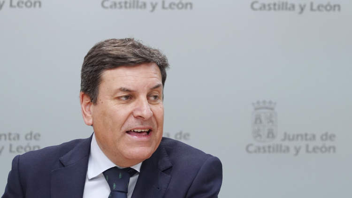 Carlos Fernández Carriedo es el portavoz de la Junta.