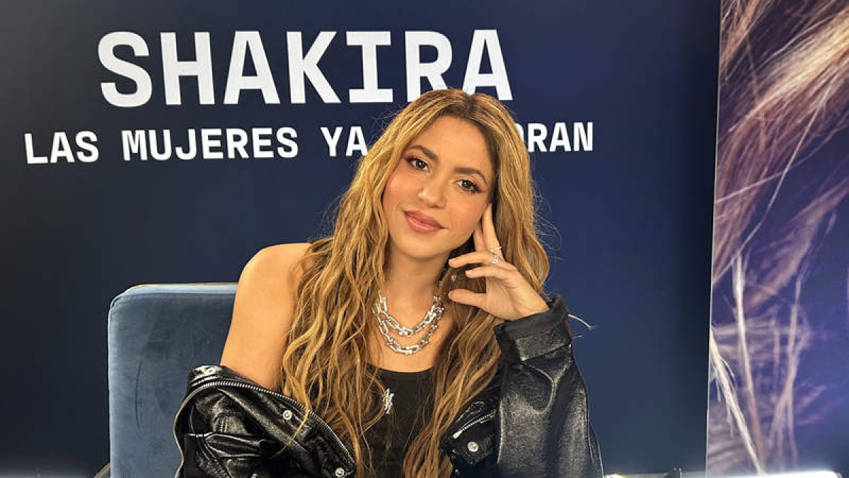Shakira presenta nuevo disco titulado ‘Las mujeres ya no lloran’.  ALICIA CIVITA