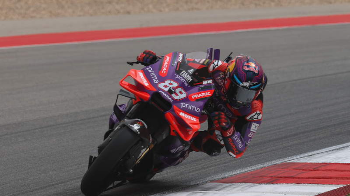 Jorge Martín se apuntó la victoria en MotoGP en el circuito portugués de Portimao. GOULAO