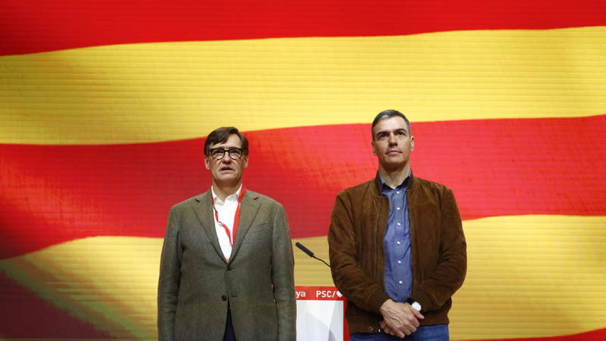 El PSC niega que negocie con ERC un referéndum de independencia