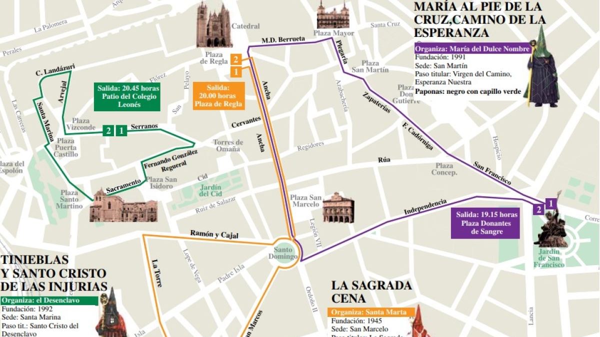 De la oscuridad a la cita con los apçostoles