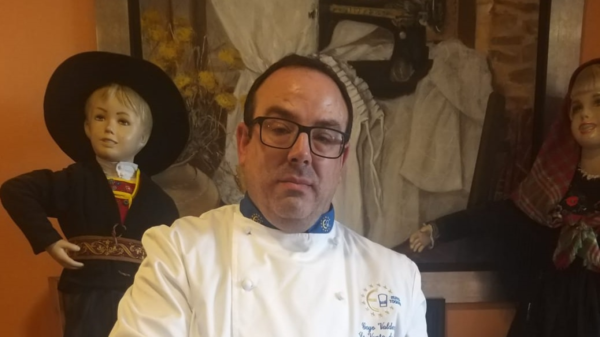 Gregorio Valderrey 'Goyo', propietario de La Venta de Goyo en Valdespino de Somoza.