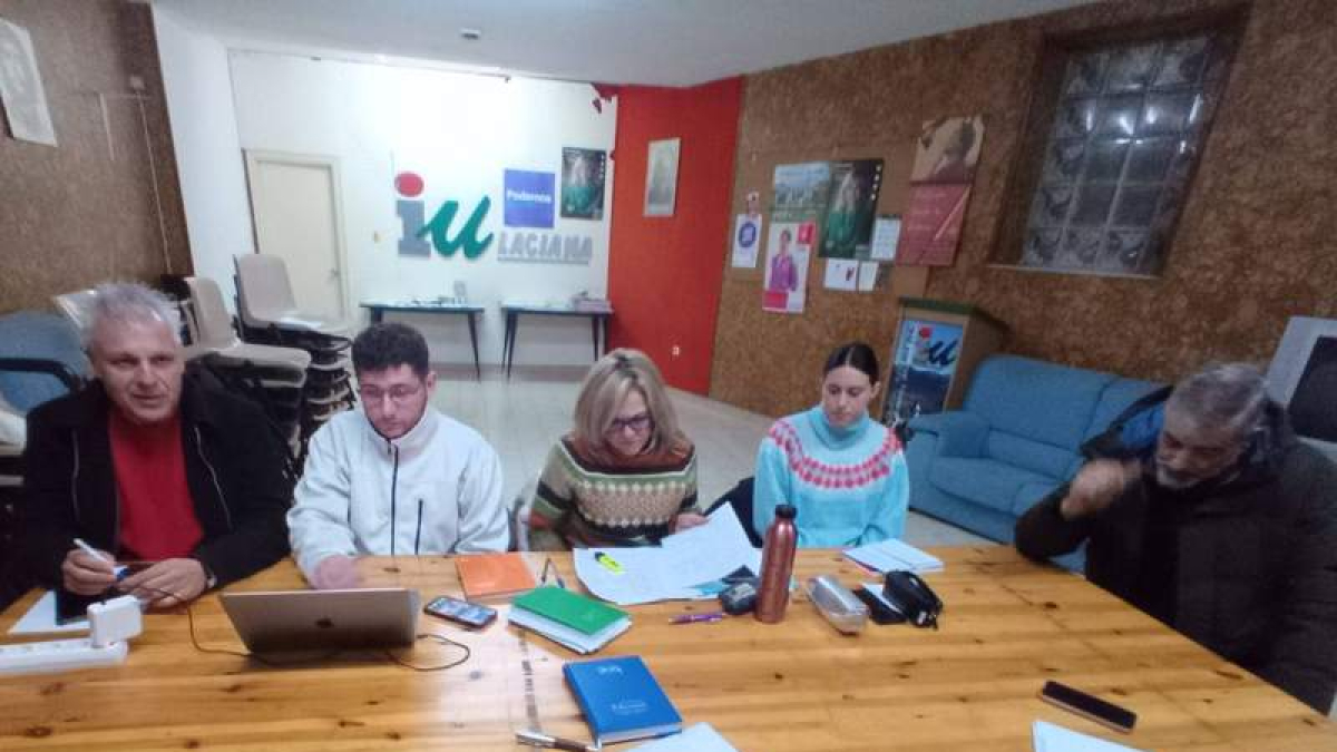 Un momento de la rueda de prensa. DL