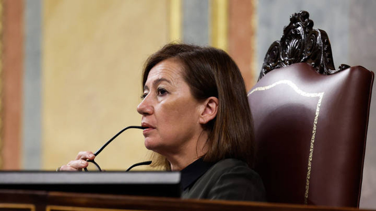 La presidenta del Congreso de los Diputados, Francina Armengol, en una imagen de archivo.