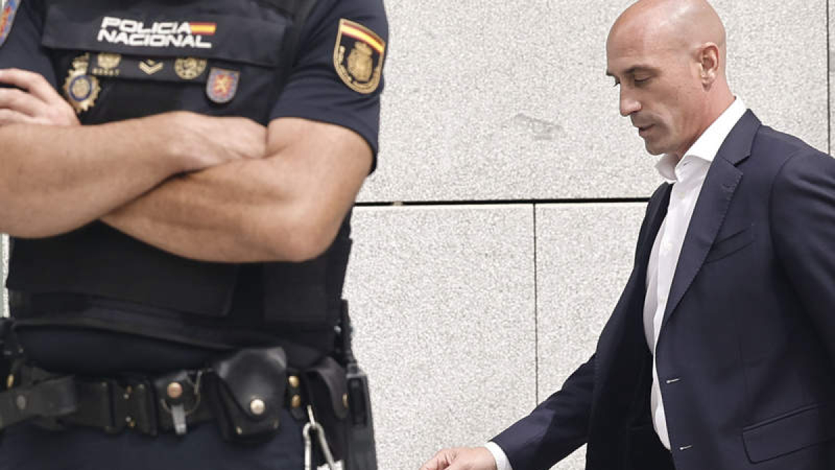 El expresidente de la Real Federación Española de Fútbol Luis Rubiales. SERGIO PÉREZ