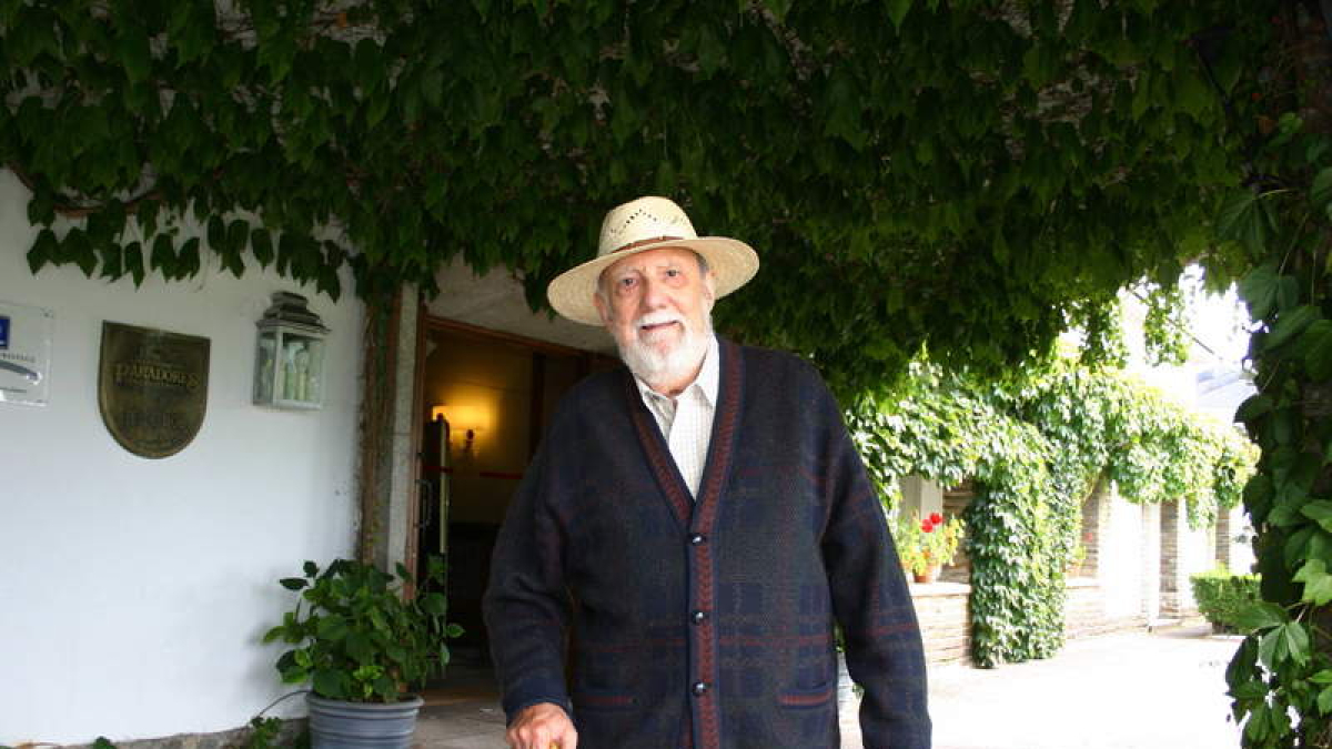 Antonio Pereira, en una foto de archivo en el Parador de Villafranca del Bierzo. CÉSAR SÁNCHEZ / ICAL