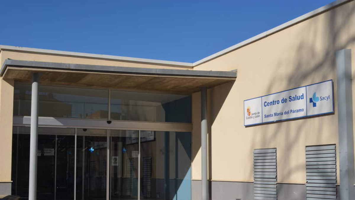 Imagen del centro de salud de Santa María del Páramo. MEDINA