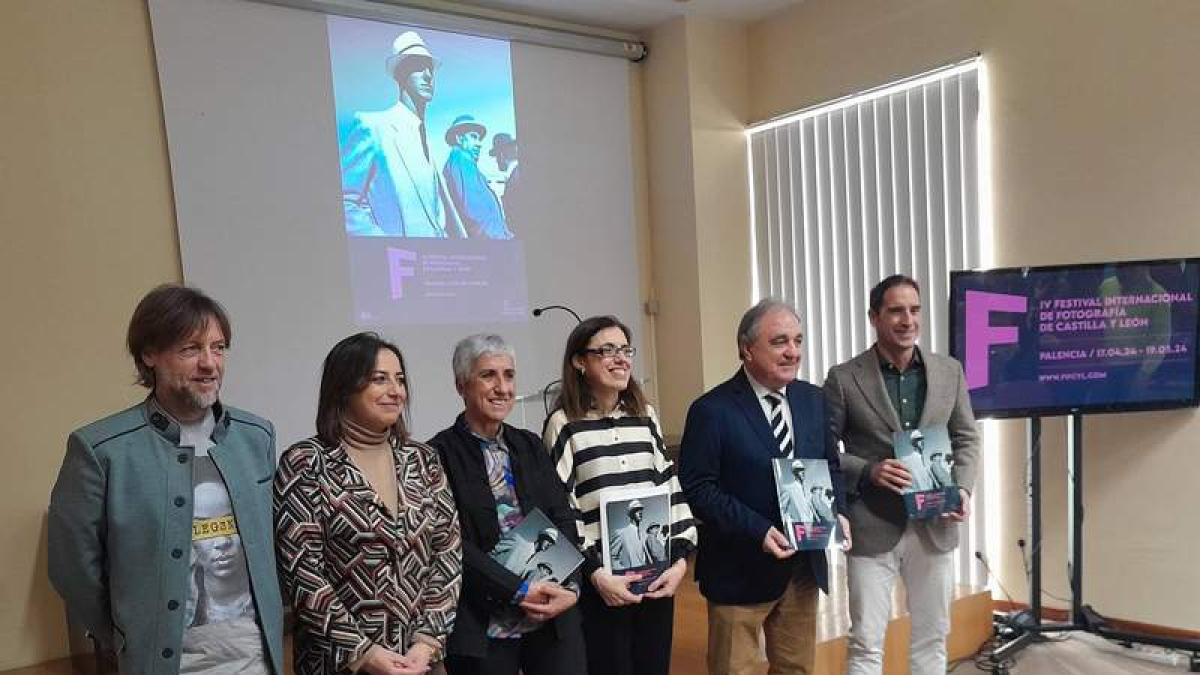 El festival de fotografía se presentó ayer en Palencia. DL