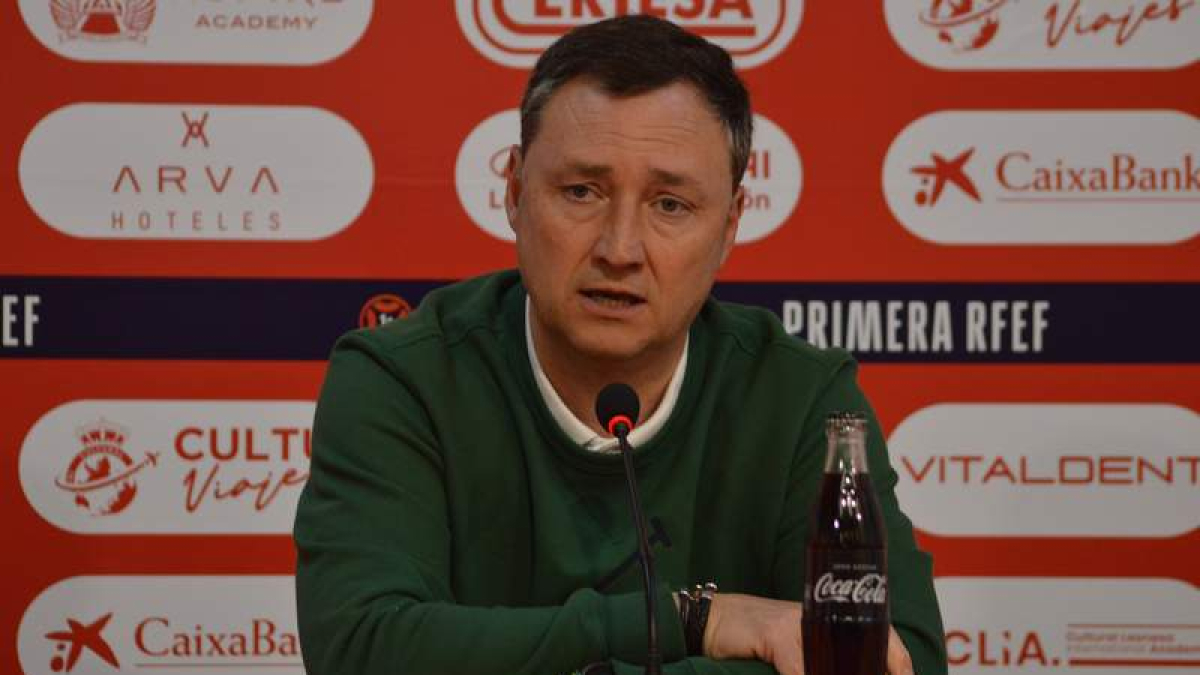 Raúl Llona espera que el triunfo contra el Lugo se refrende mañana ante la SD logroñés.  CYDL