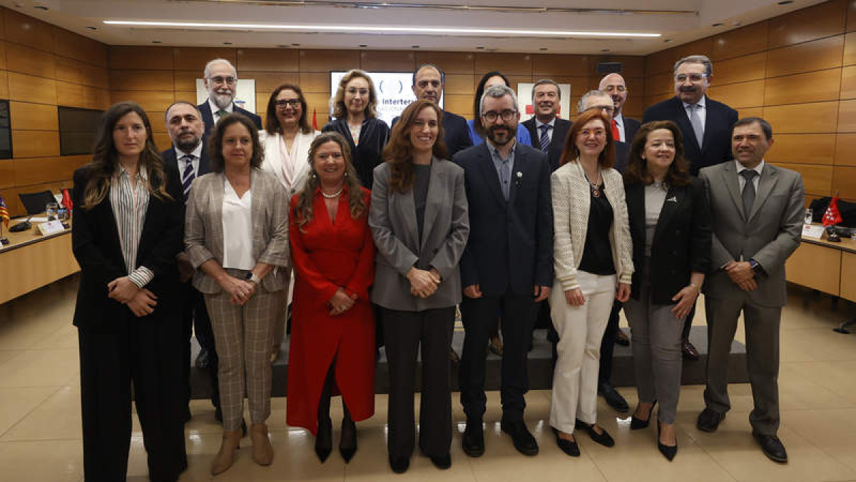 Reunión ayer del Consejo Interterritorial. JAVIER LIZÓN