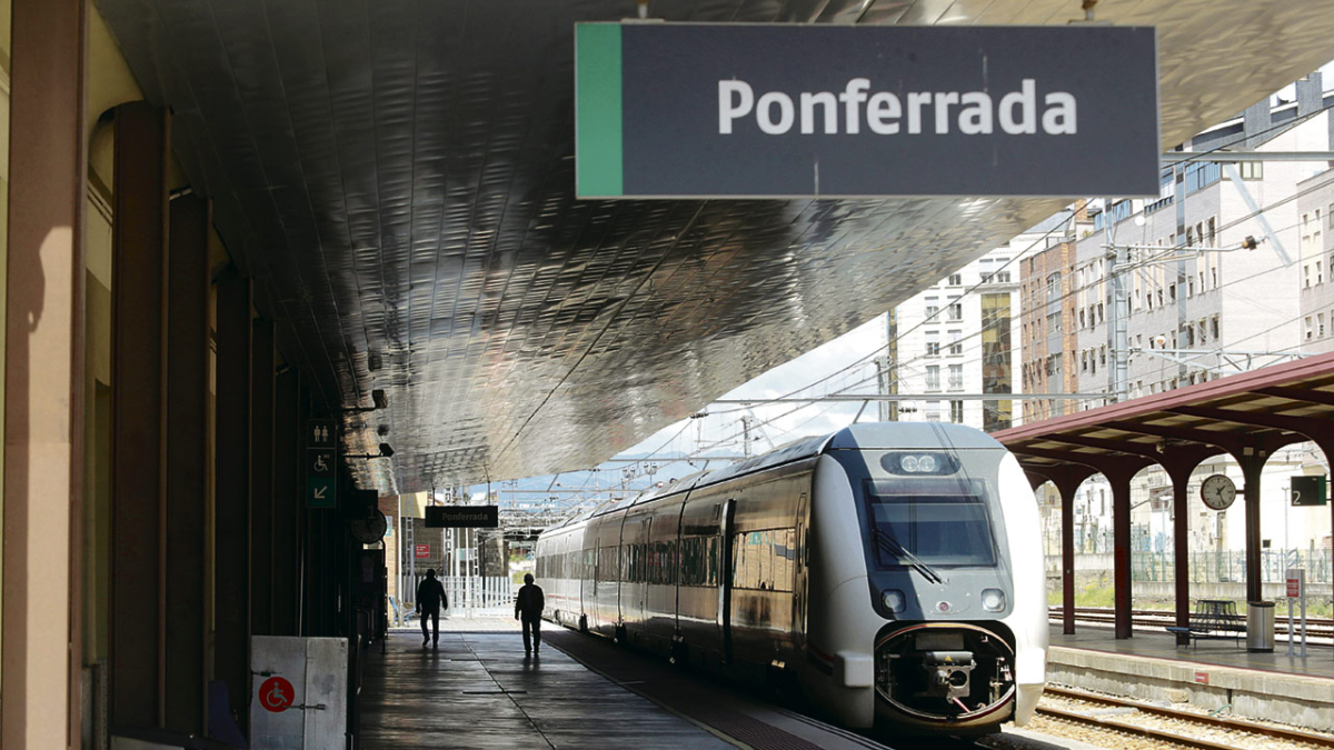 Imagen de archivo de la Estación de tren de Ponferrada