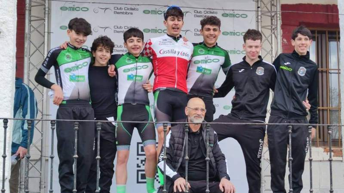 Emico & Erbi Bembibre firmó un fin de semana notable liderado por Adrián.  CD BEMBIBRE CICLISTA