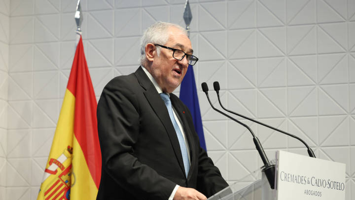 El presidente del Tribunal Constitucional, Cándido Conde-Pumpido.