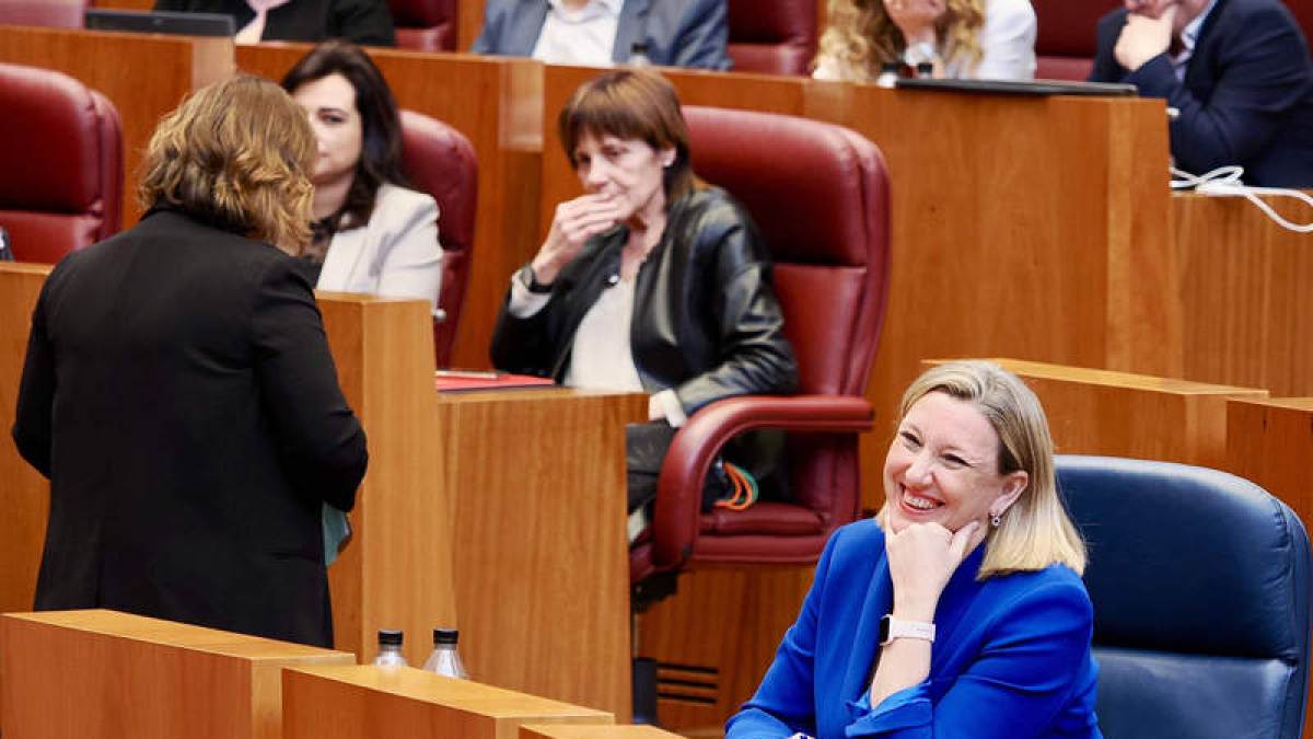 La consejera de Familia, Isabel Blanco