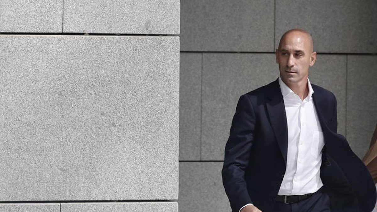 Fotografía de archivo (15/09/2023), del expresidente de la Real Federación Española de Fútbol (RFEF) Luis Rubiales.