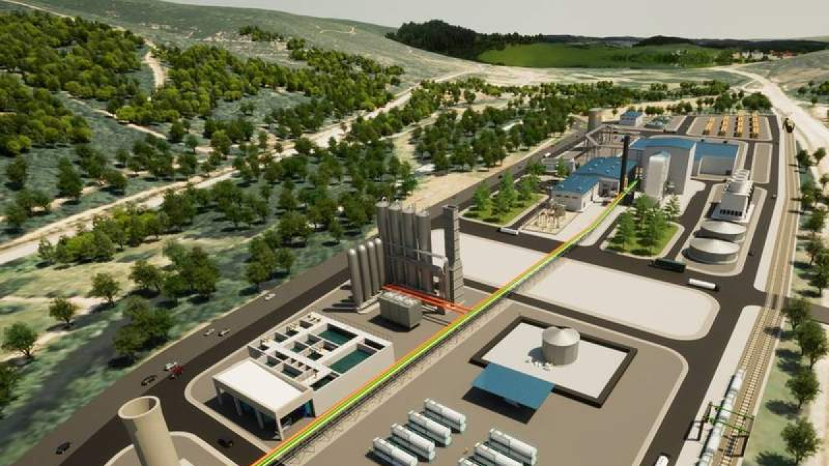 Recreación virtual del proyecto que se ubicará en el polígono del Crispín en La Robla.  DL