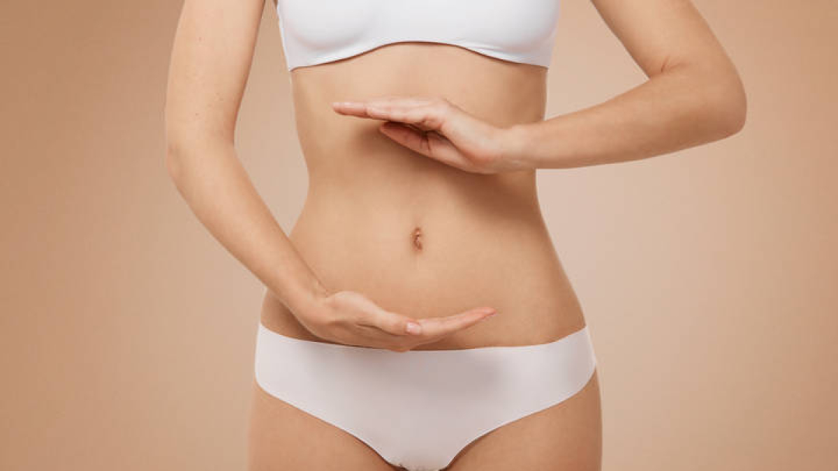 Imagen representativa de zona abdominal femenina.