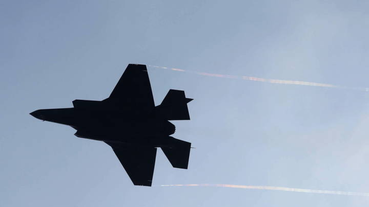 Un avión israelí.