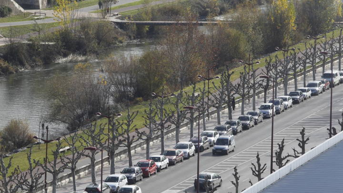 Vista de la avenida Sáenz de Miera.