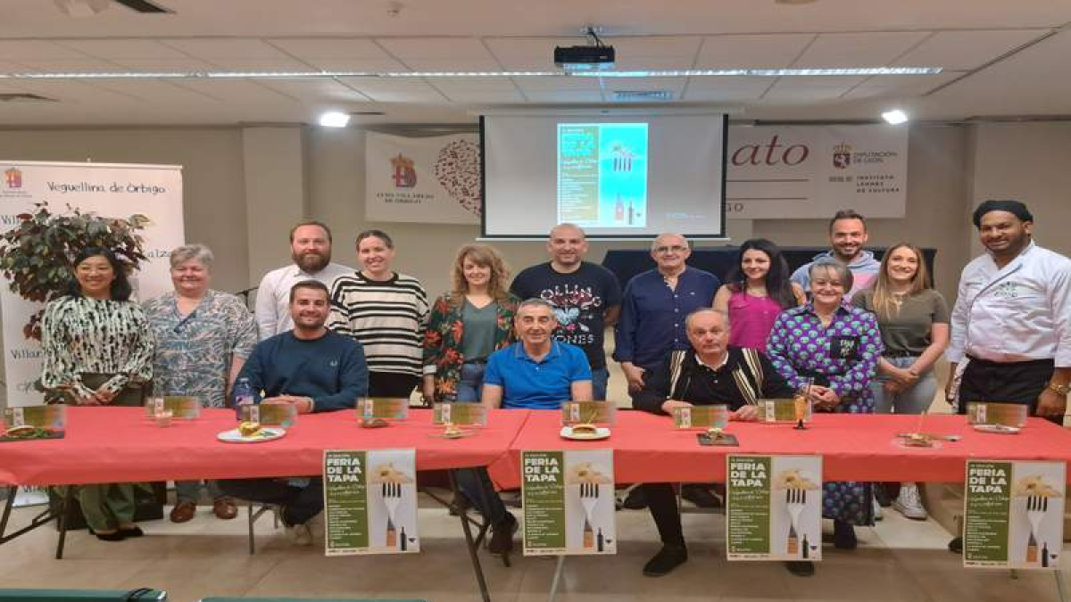Presentación de la Feria de la Tapa de Veguellina.  DL