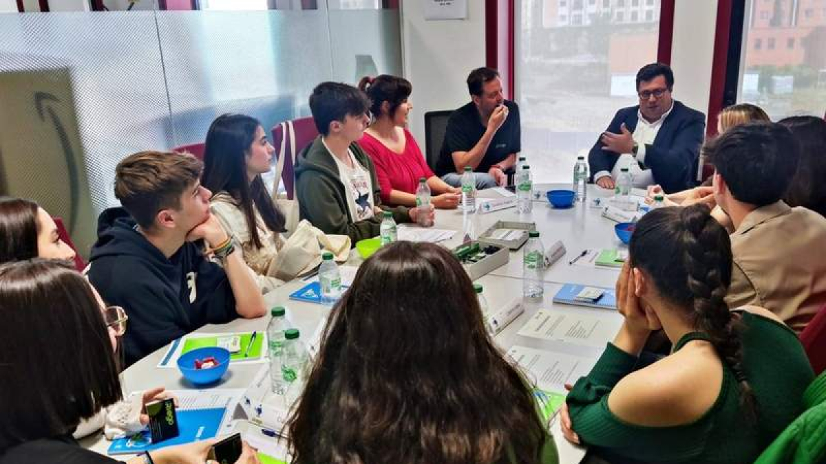 Consejo Junior de Iriego en una edición pasada.  DL