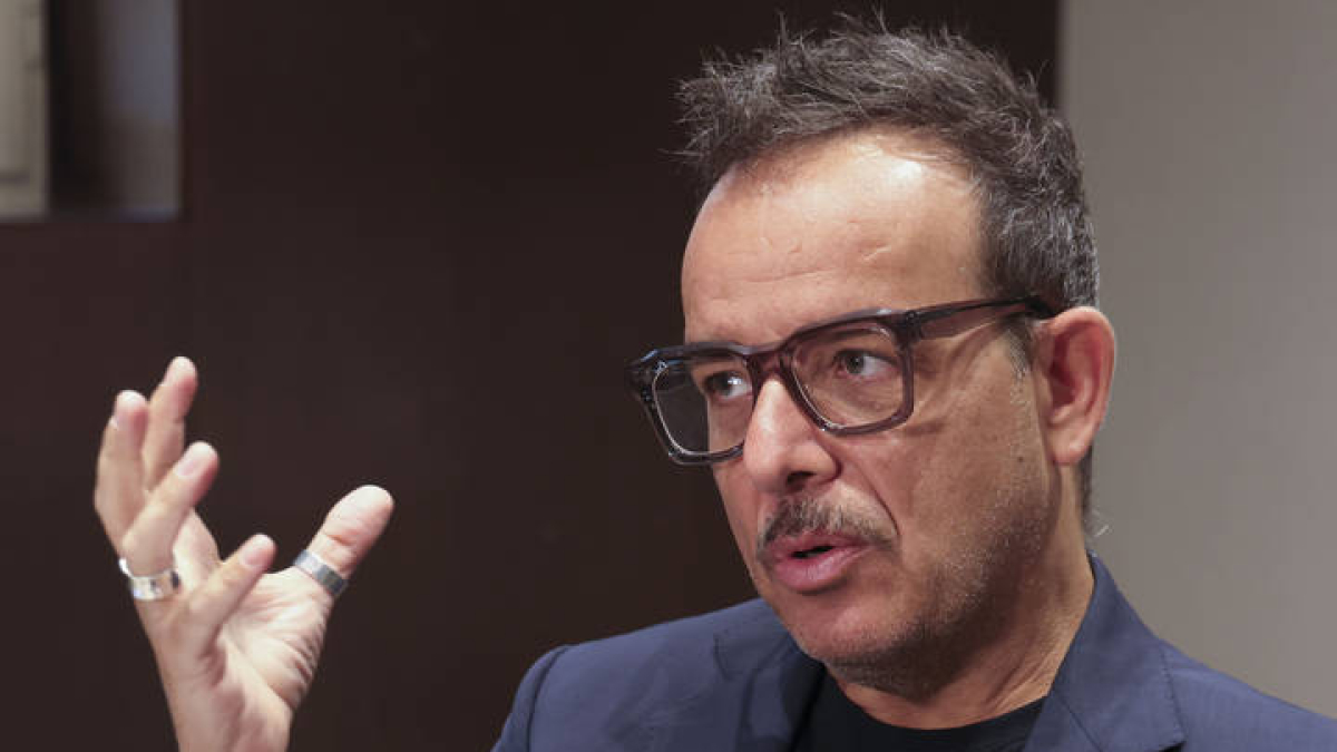 El actor y director Ángel Llàcer.