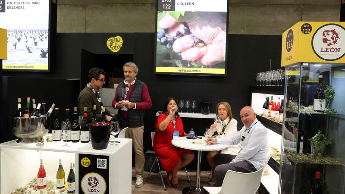Imagen de uno de los stands. BENITO ORDÓÑEZ