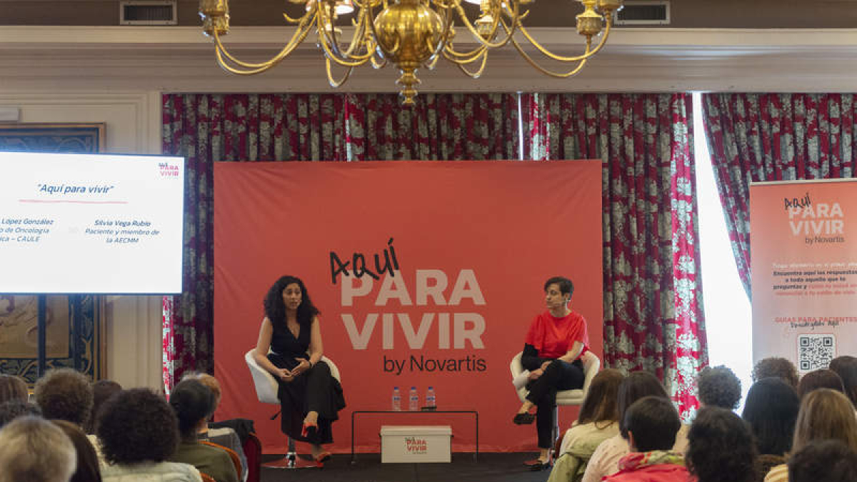 Taller sobre sexualidad y cáncer de mama, ayer. MARÍA FUENTES