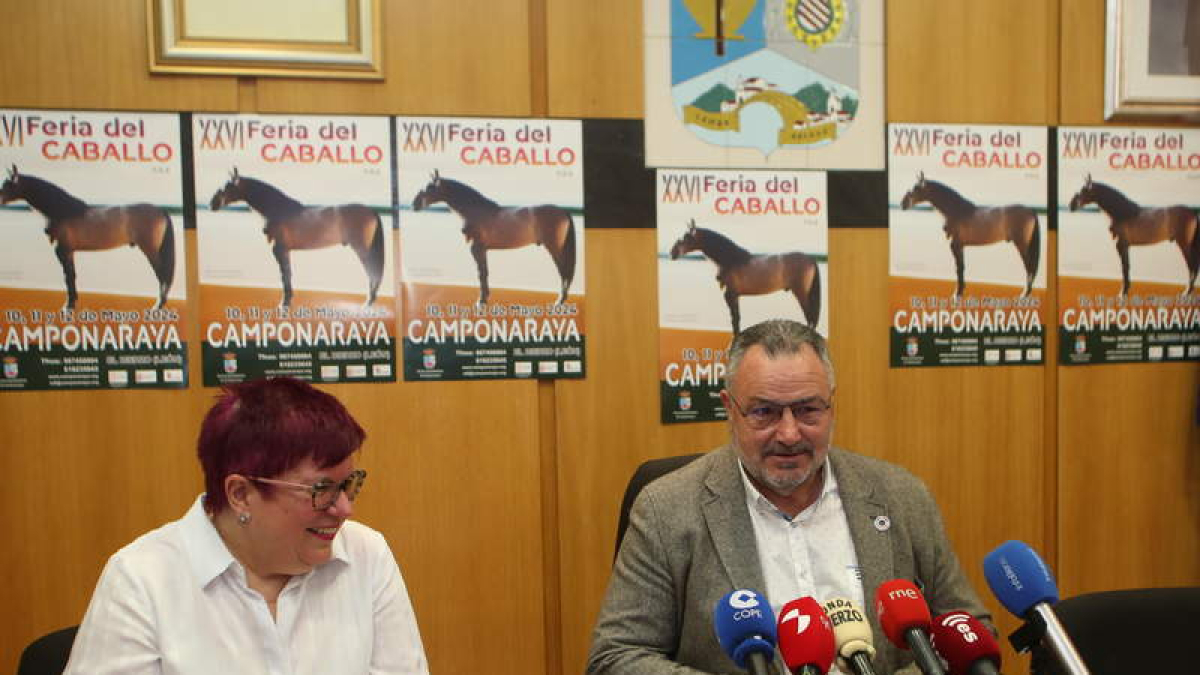 Presentación de los actos por el Ayuntamiento de Camponaraya.