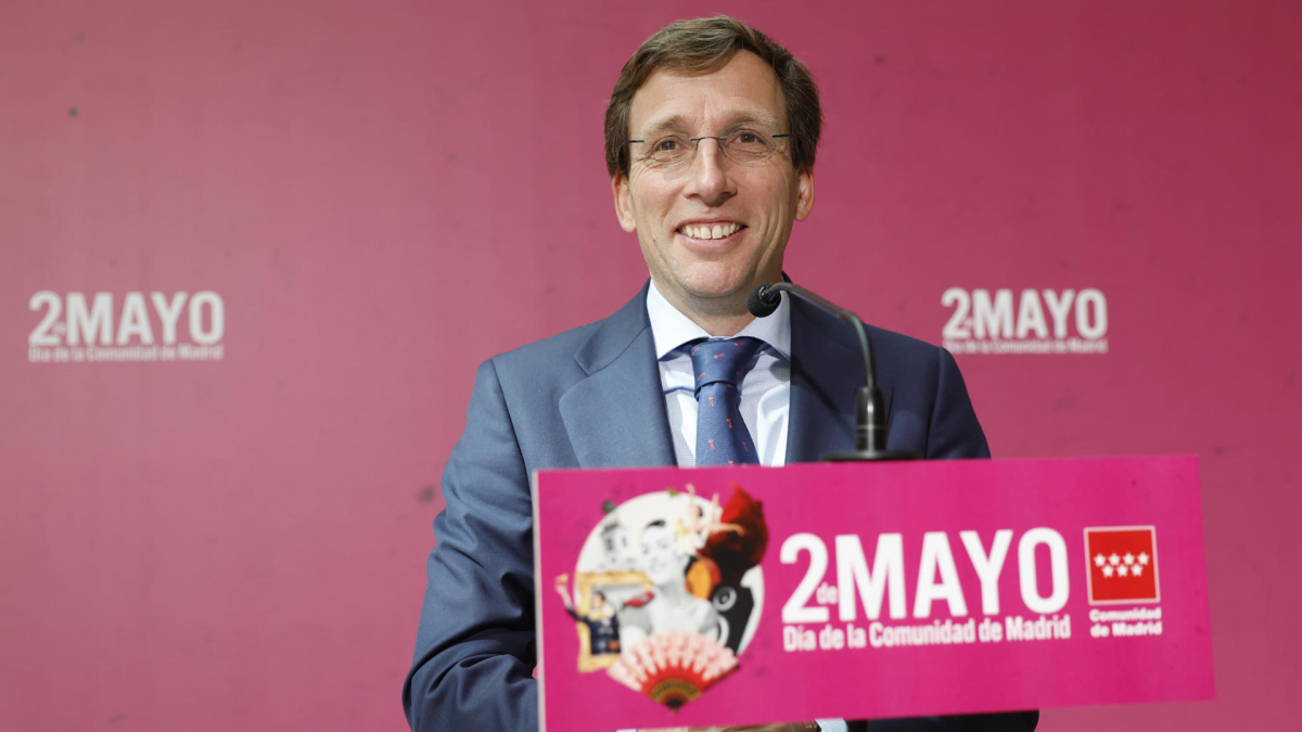 El alcalde de Madrid, José Luis Martínez Almeida
