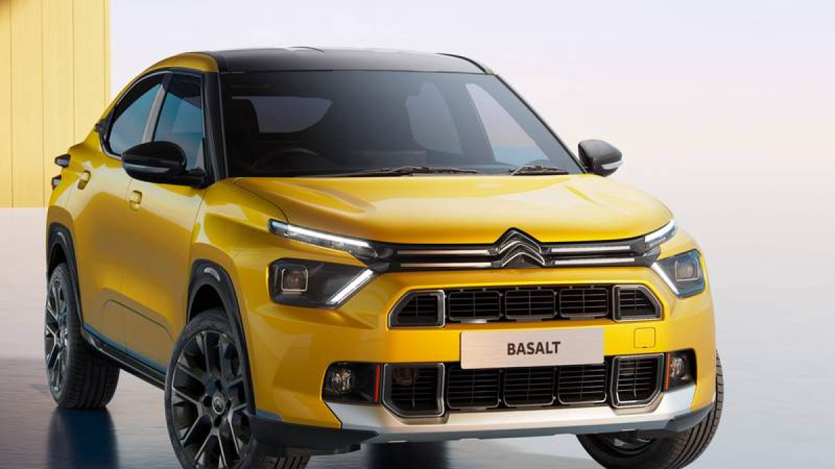 Expresión de un nuevo concepto en el segmento compacto, el Basalt Vision vendrá a reforzar la presencia de Citroën en diversos mercados internacionales. 