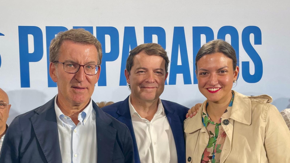 Feijóo, Mañueco y Coca.