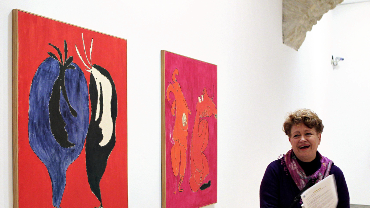 Maru Rizo vende y dona 32 obras del artista de Bembibre Amable Arias al Musée Basque de Bayona.