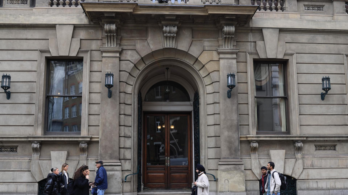 Imagen de archivo del Garrick Club, en Londres. EFE/EPA/NEIL HALL