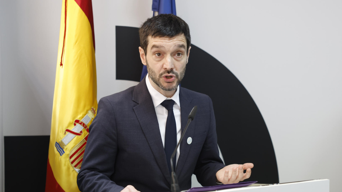Imagen de archivo del ministro de Derechos Sociales, Consumo y Agenda 2030, Pablo Bustinduy. 