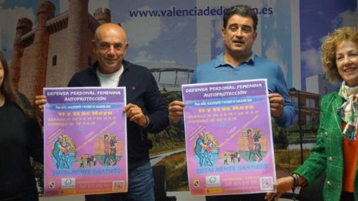 Presentación del taller de defensa personal femenina. DL