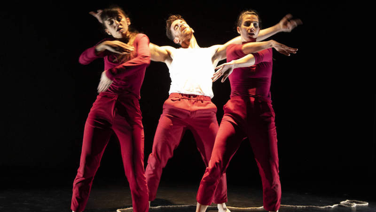 Una escena de la obra ‘Simulacro’. DL