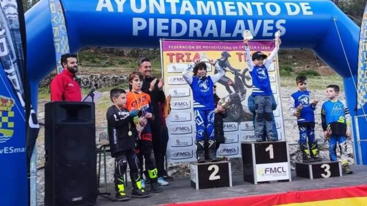 La localidad de Piedralaves albergó una nueva entrega del campeonato Trial para Niñ@s que refrendó el gran nivel deportivo.  DL