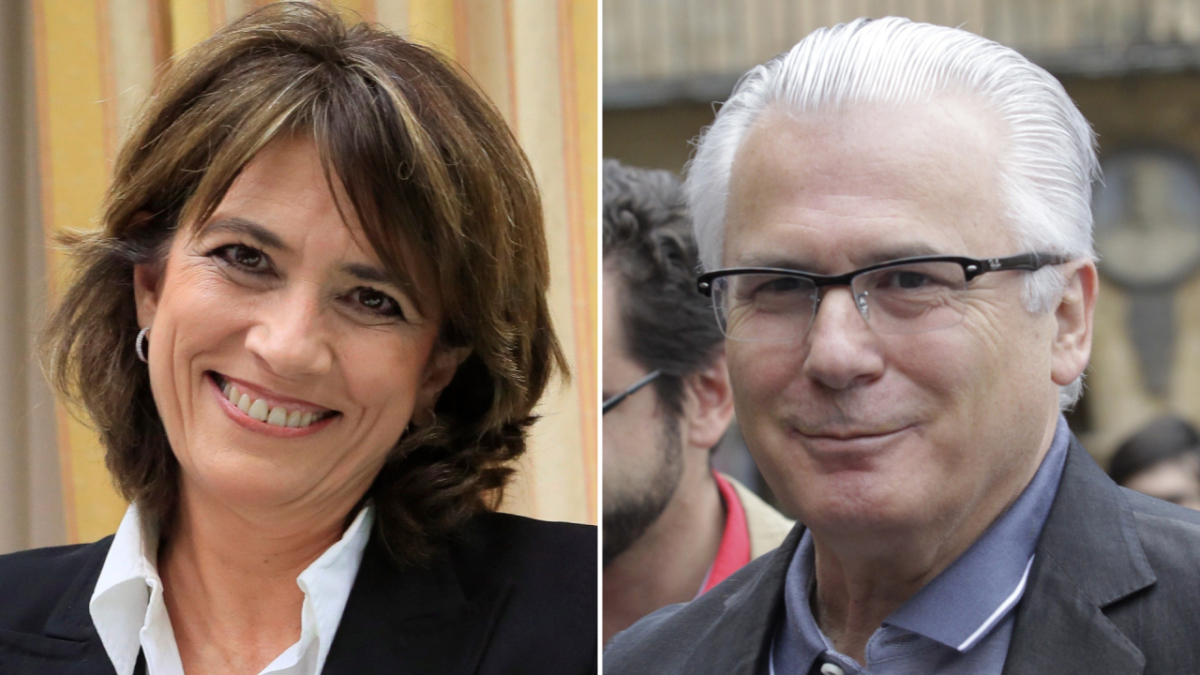 Dolores Delgado y Baltasar Garzón.