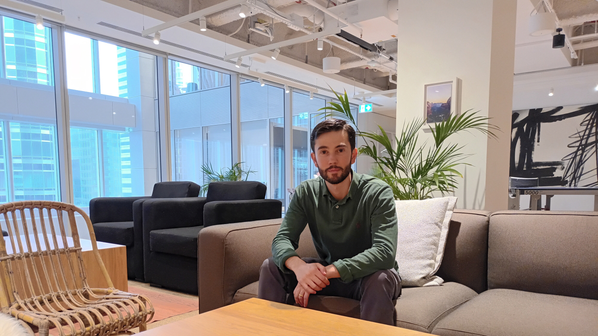 El empresario menorquín Andrés Martínez es el creador de la aplicación Speakspots.
