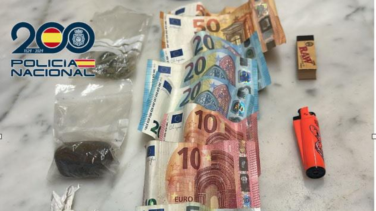 Droga incautada en las fiestas de flores del Sil