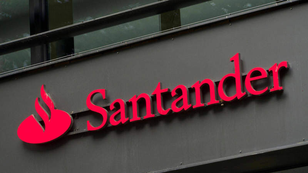 Logo del Banco Santander. DL