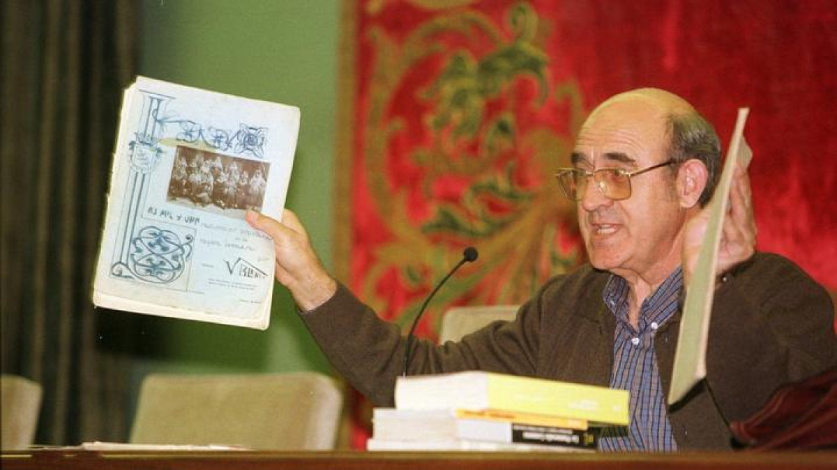 El musicólogo Miguel Manzano.